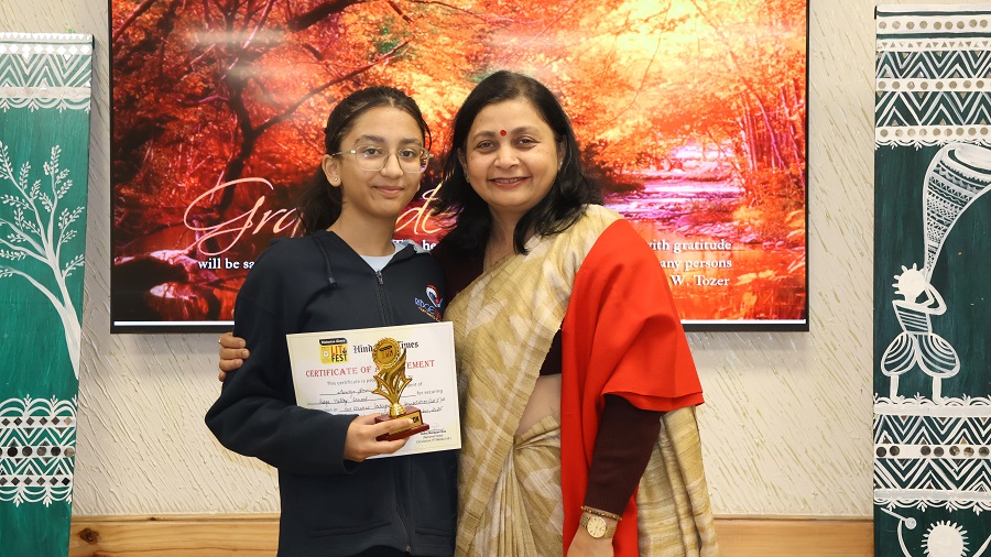 Grade VIII B assembly – ‘Power of Gratitude’