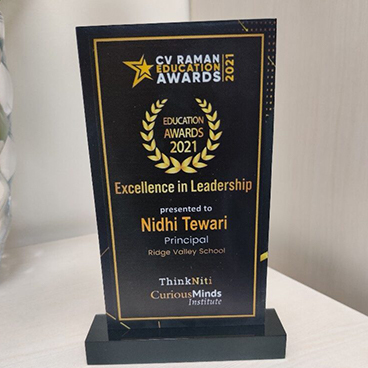 Award Excellence in Leadership - Best School in Gurgaon