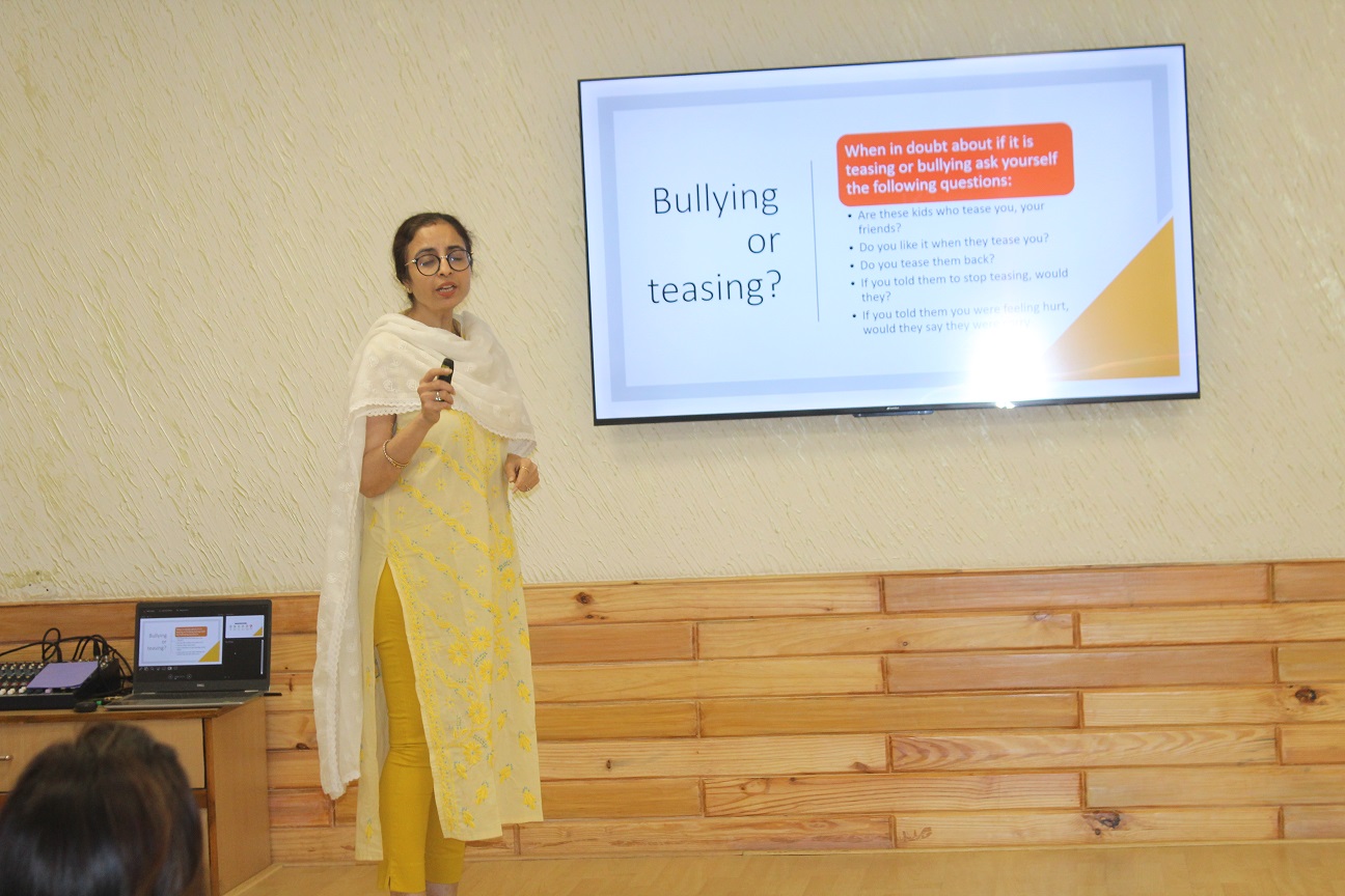 Workshop on 'Understanding Bullying in School